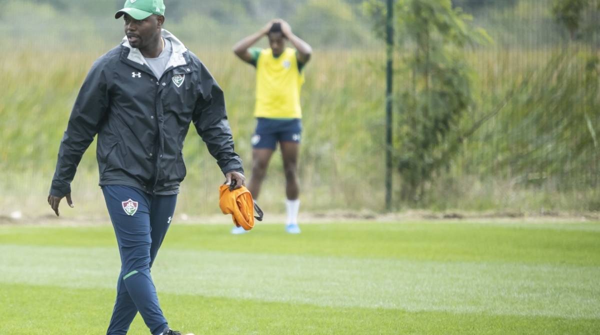 Auxiliar Marcão será o interino contra o Corinthians - Daniel Perpetuo/ FLUMINENSE