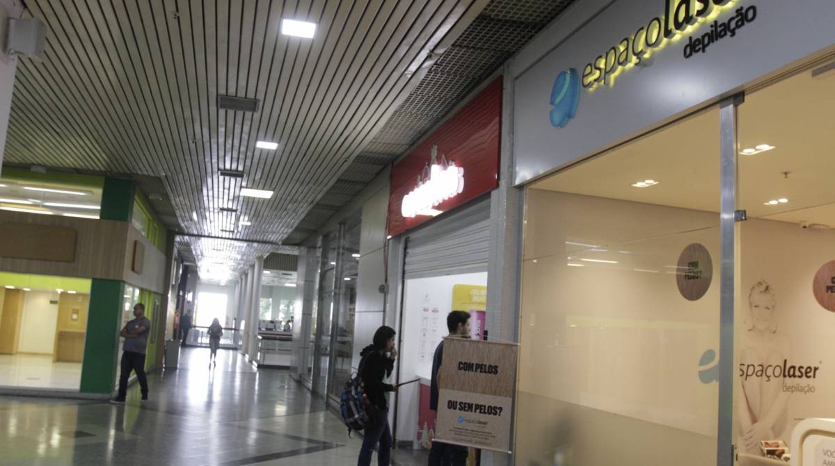 Rio,21/08/2019-DUQUE DE CAXIAS- Comercial; Caderno da Baixada,Shopping Unigranrio. Na foto, Espaço Laser .Foto: Cléber Mendes/Agência O Dia