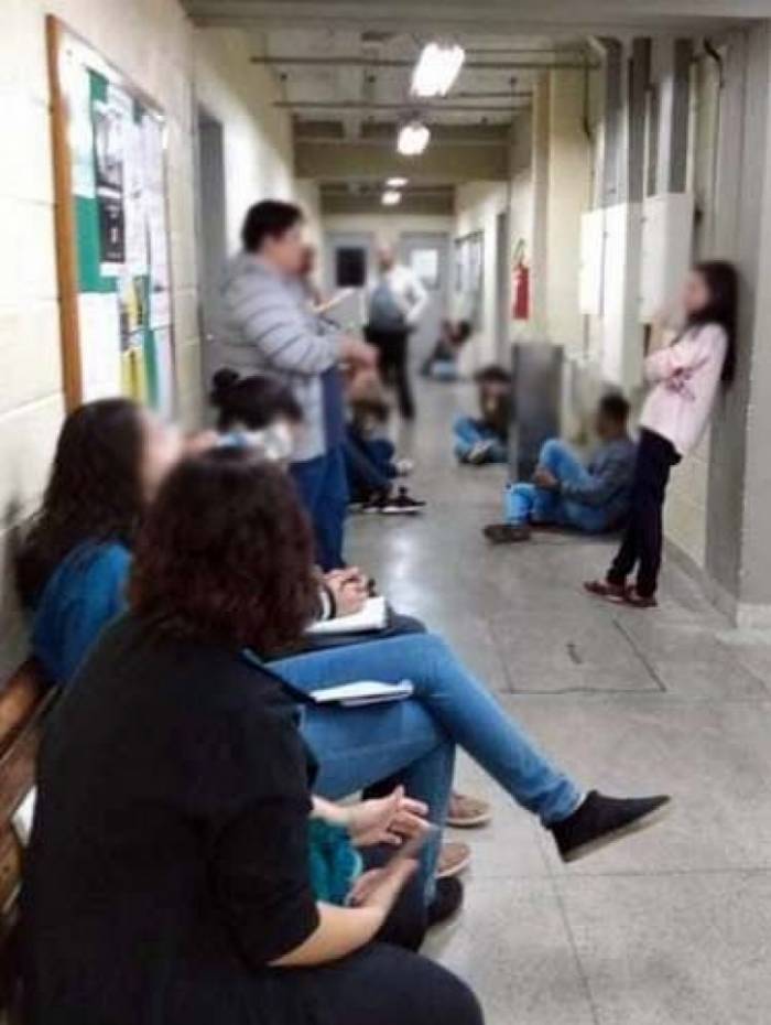 Pessoas se protegeram como puderam