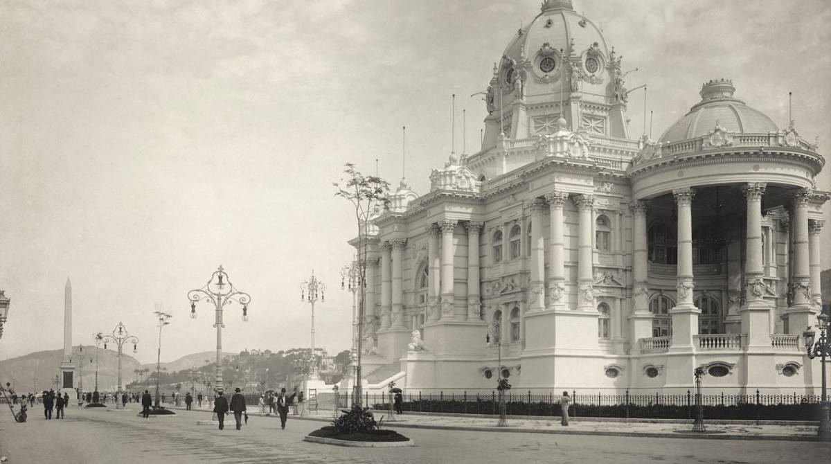 Palácio Monroe faz parte de acervo virtual exposto no Rio Memórias - Acervo IMS