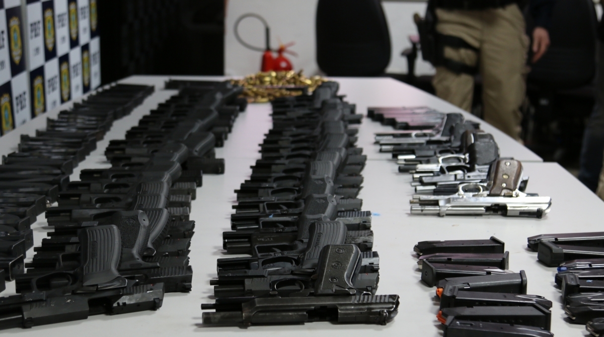 Apreensão foi grande