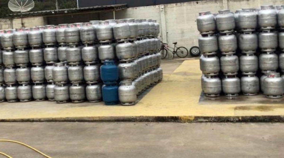 Depósito de gás da milícia