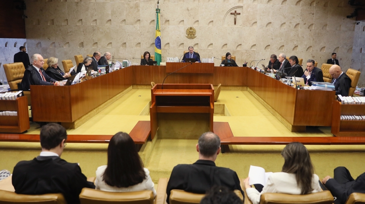 Plen&aacute;rio do STF -  Nelson Jr./SCO/STF