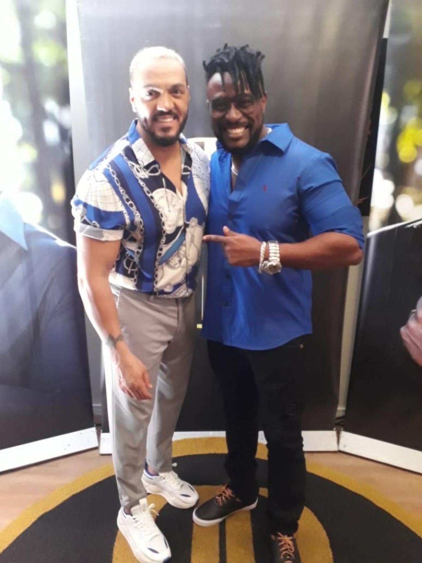 Belo e Douglas Ribeiro  - Arquivo pessoal 