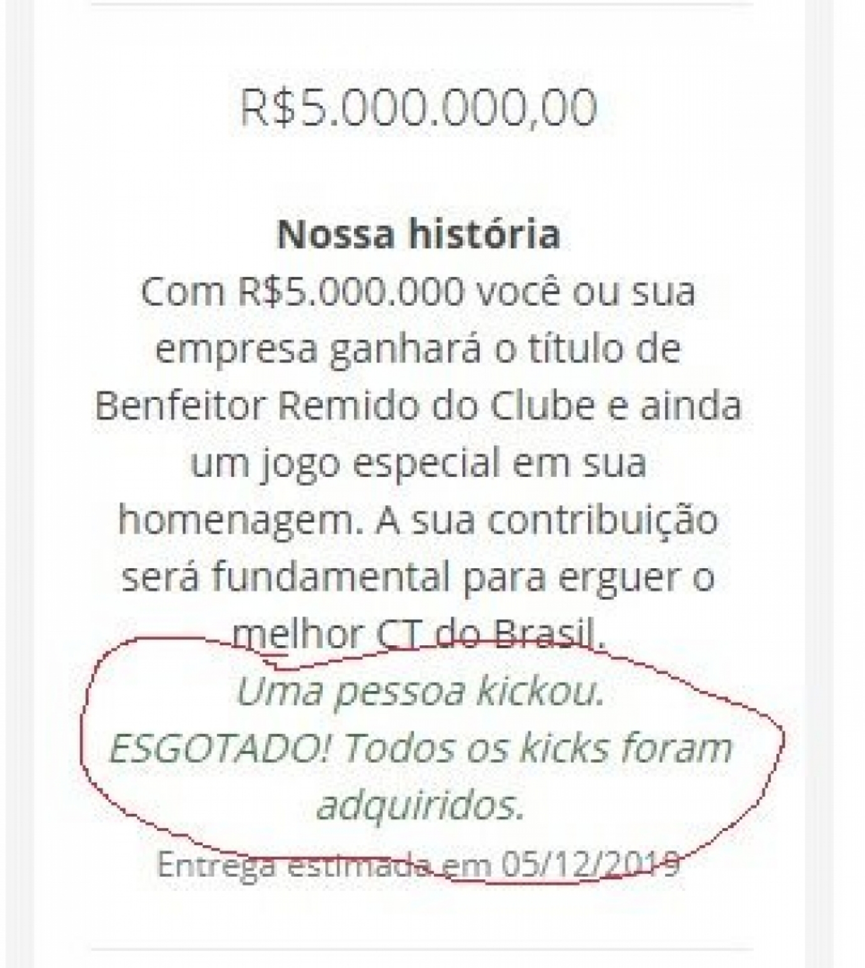 Titulo Remido Clube Dos Bancarios