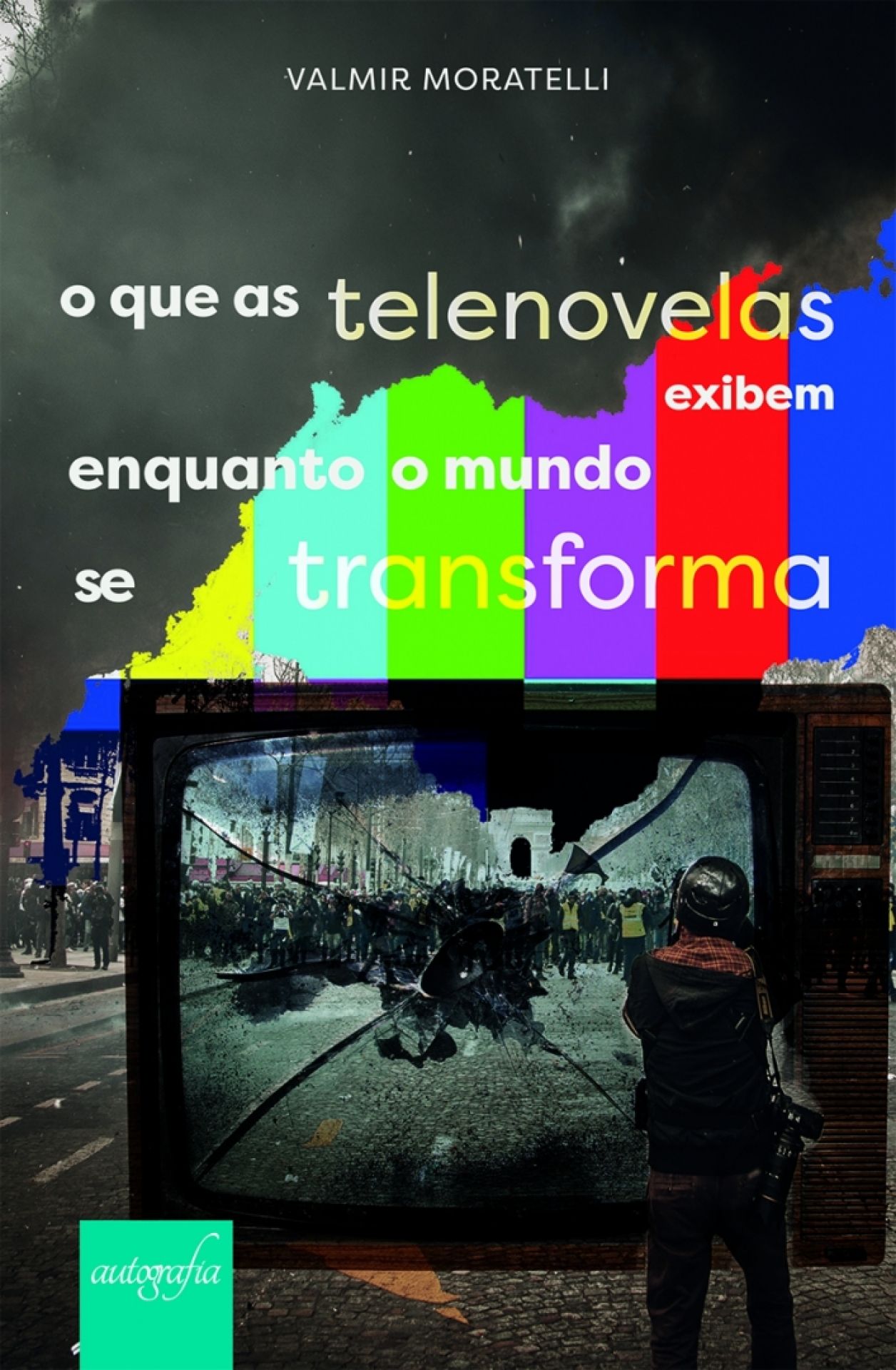 Capa do livro de Valmir Moratelli