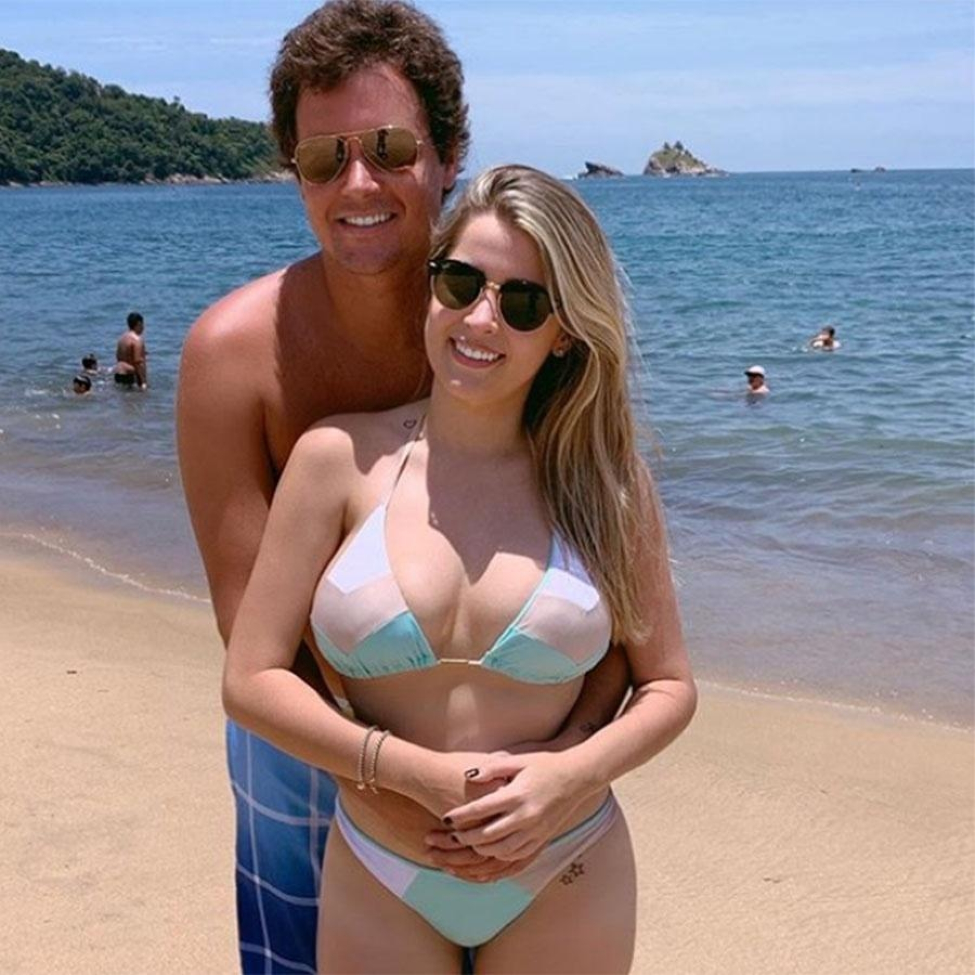 Felipe Dylon e Alana Marquez - Reprodução / Instagram