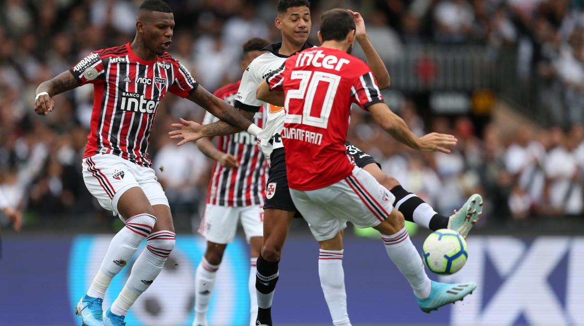 ATAQUE - Campeonato Brasileiro - 25 08 2019 - Vasco X Sao Paulo pela rodada 16. Foto: Daniel Castelo Branco - Agencia O Dia