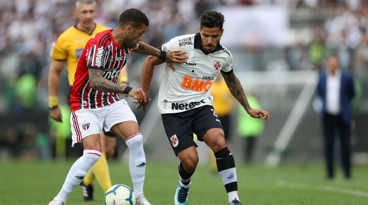ATAQUE - Campeonato Brasileiro - 25 08 2019 - Vasco X Sao Paulo pela rodada 16. Foto: Daniel Castelo Branco - Agencia O Dia