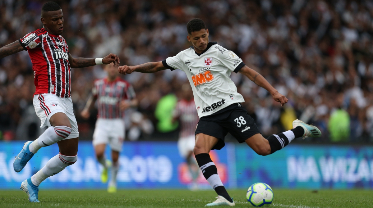 ATAQUE - Campeonato Brasileiro - 25 08 2019 - Vasco X Sao Paulo pela rodada 16. Foto: Daniel Castelo Branco - Agencia O Dia