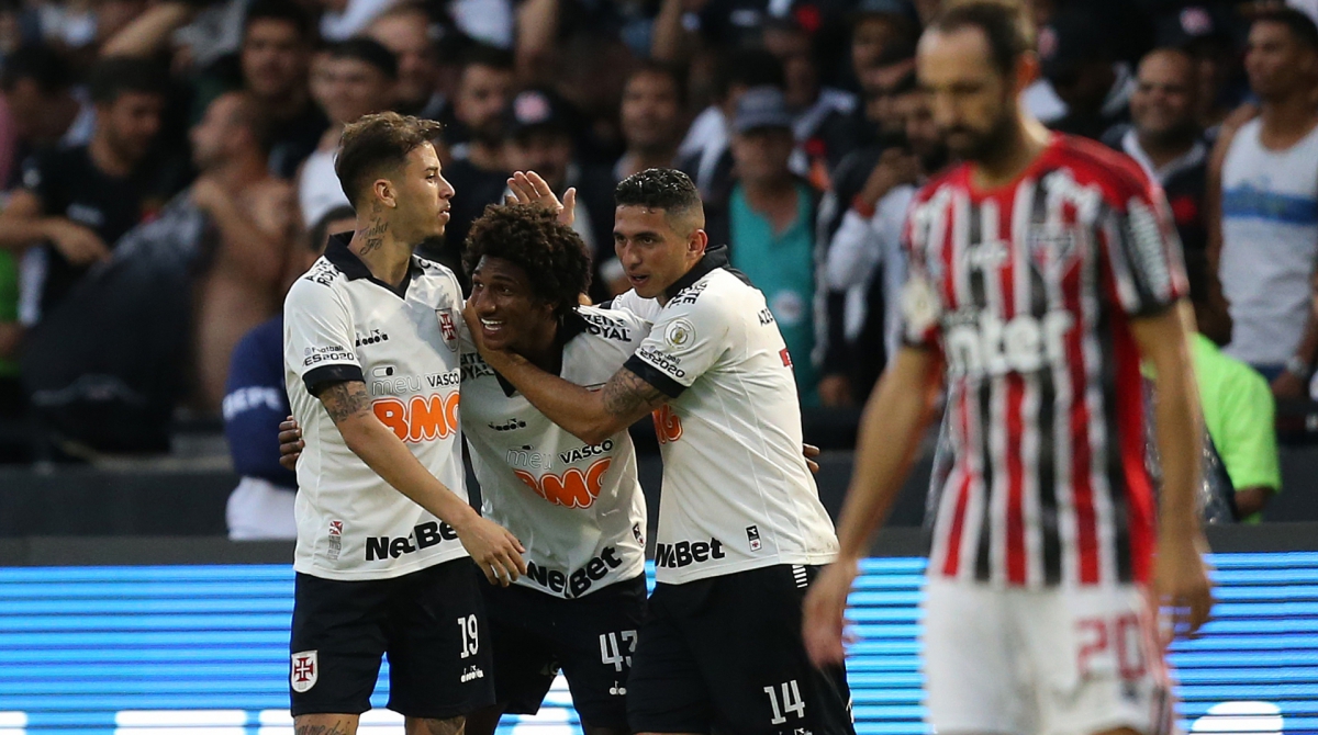 ATAQUE - Campeonato Brasileiro - 25 08 2019 - Vasco X Sao Paulo pela rodada 16. Foto: Daniel Castelo Branco - Agencia O Dia