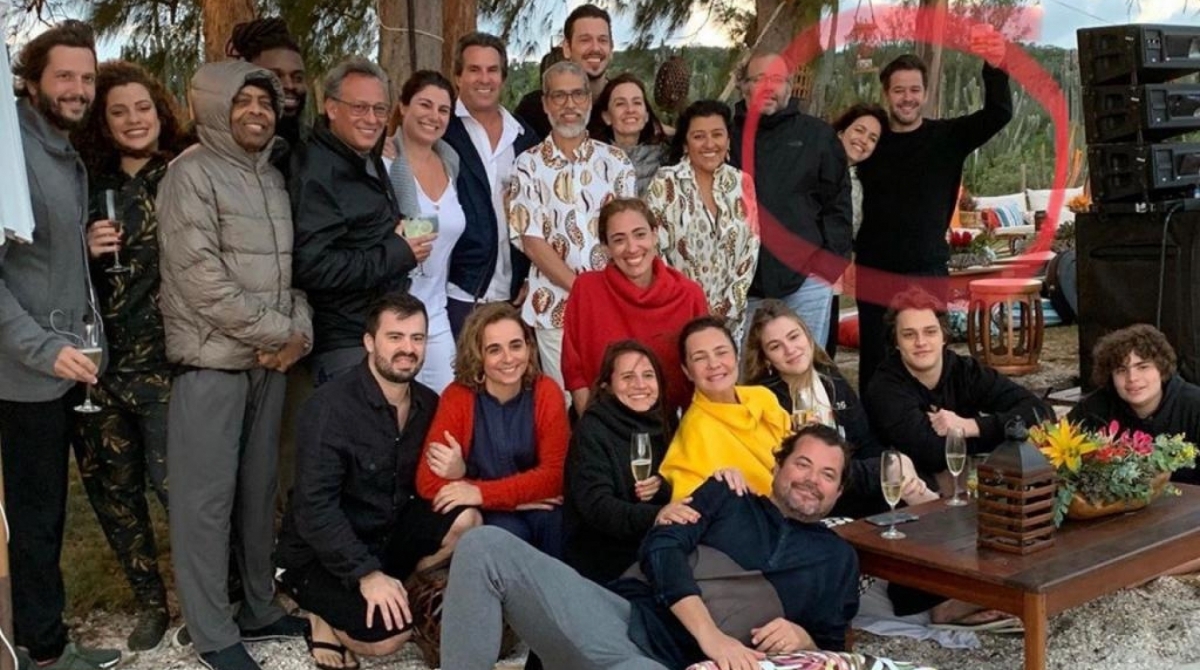 Murilo Benício e Manuela Dias juntos em festa  - Reprodução de Instagram