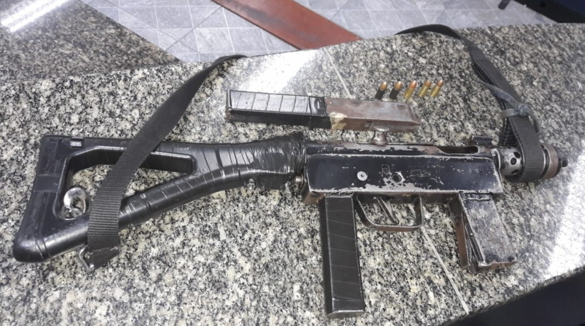 Material apreendido durante operação da Polícia Militar ontem - Divulgação / Polícia Militar