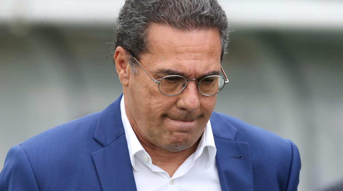 ATAQUE - Campeonato Brasileiro - 25 08 2019 - Vasco X Sao Paulo pela rodada 16. Na foto o tecnico do Vasco, Vandelei Luxembugo. Foto: Daniel Castelo Branco - Agencia O Dia - Daniel Castelo Branco