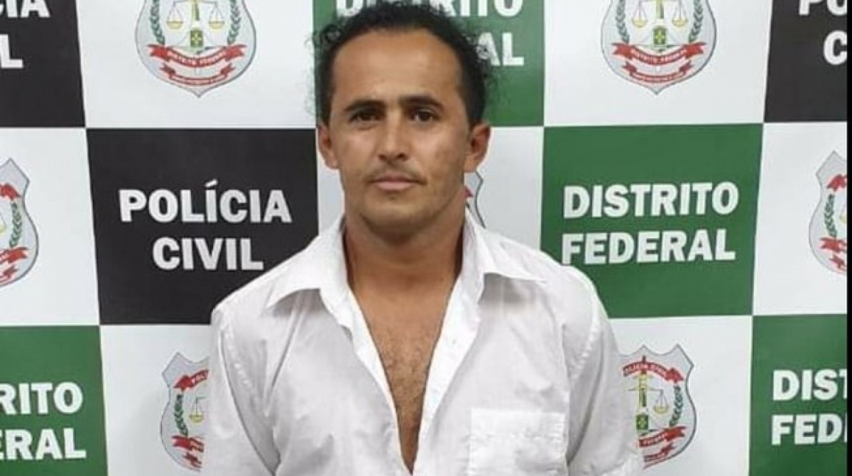 Marinesio dos Santos Olinto: além de matar enforcada advogada do Ministério da Educação, ele confessou que matou dona de pizzaria em junho - Reprodução / Divulgação