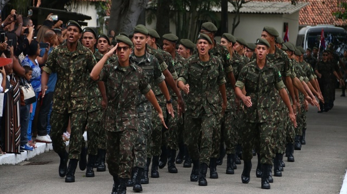 Exército Brasileiro abre concurso com 1.100 vagas