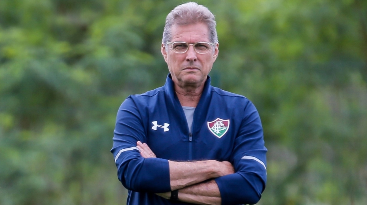 Oswaldo de Oliveira: convocação de Allan e Caio Henrique à Seleção pré-olímpica prejudica o Flu - LUCAS MERÇON / FLUMINENSE F.C.