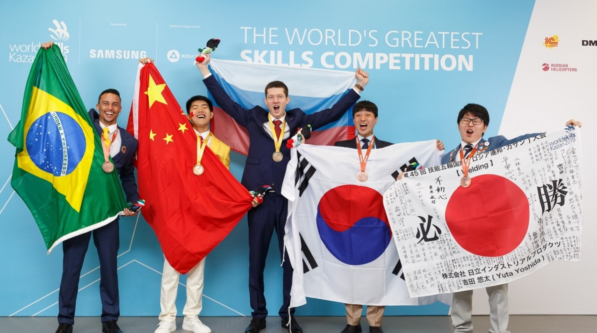 Ralph Crespo conquistou o bronze na WorldSkills Competition  - divulgação