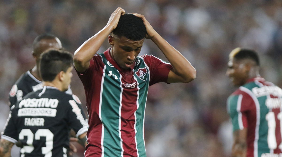 Rio de Janeiro - RJ  - 29/08/2019 - Futebol - Copa Sul-Americana 2019 - Segunda partida valida pelas quartas de final - Fluminense x Corinthians -  Estadio Maracana, Maracana, zona norte do Rio -  Foto Reginaldo Pimenta / Agencia O Dia