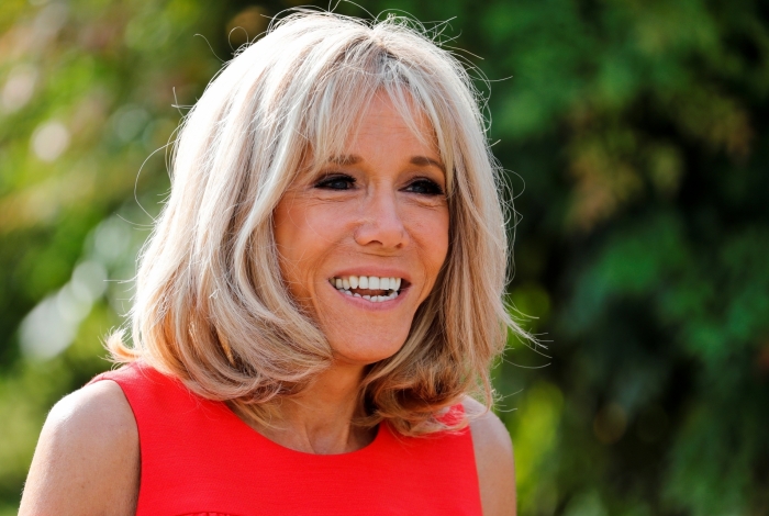 Primeira-dama Brigitte Macron - Thomas SAMSON / AFP
