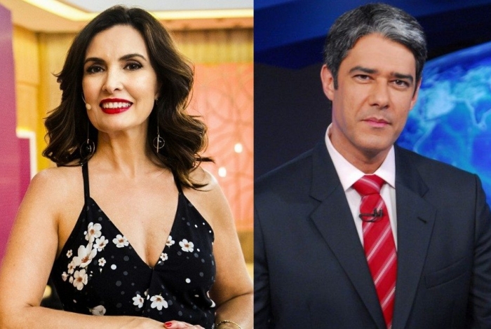 Fátima e William Bonner