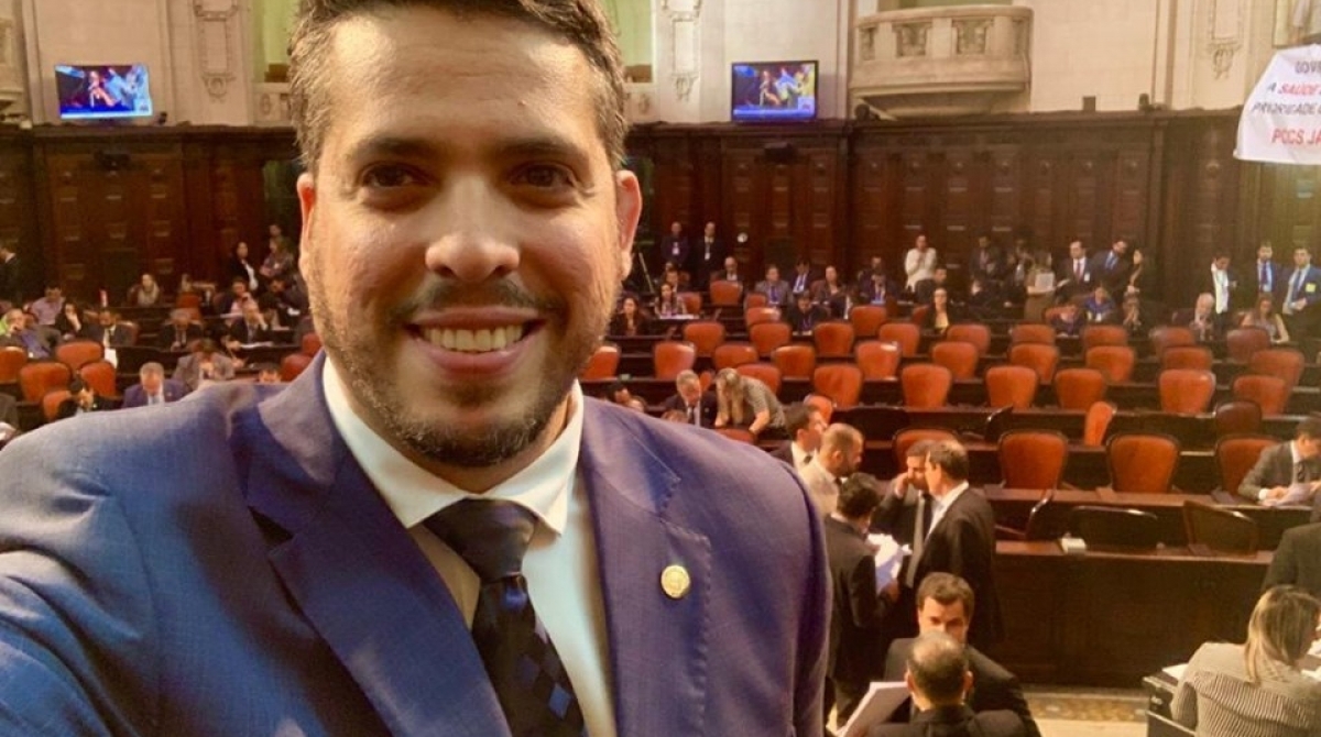 Rodrigo Amorim é pré-candidato à Prefeitura do Rio pelo PSL - Divulgação
