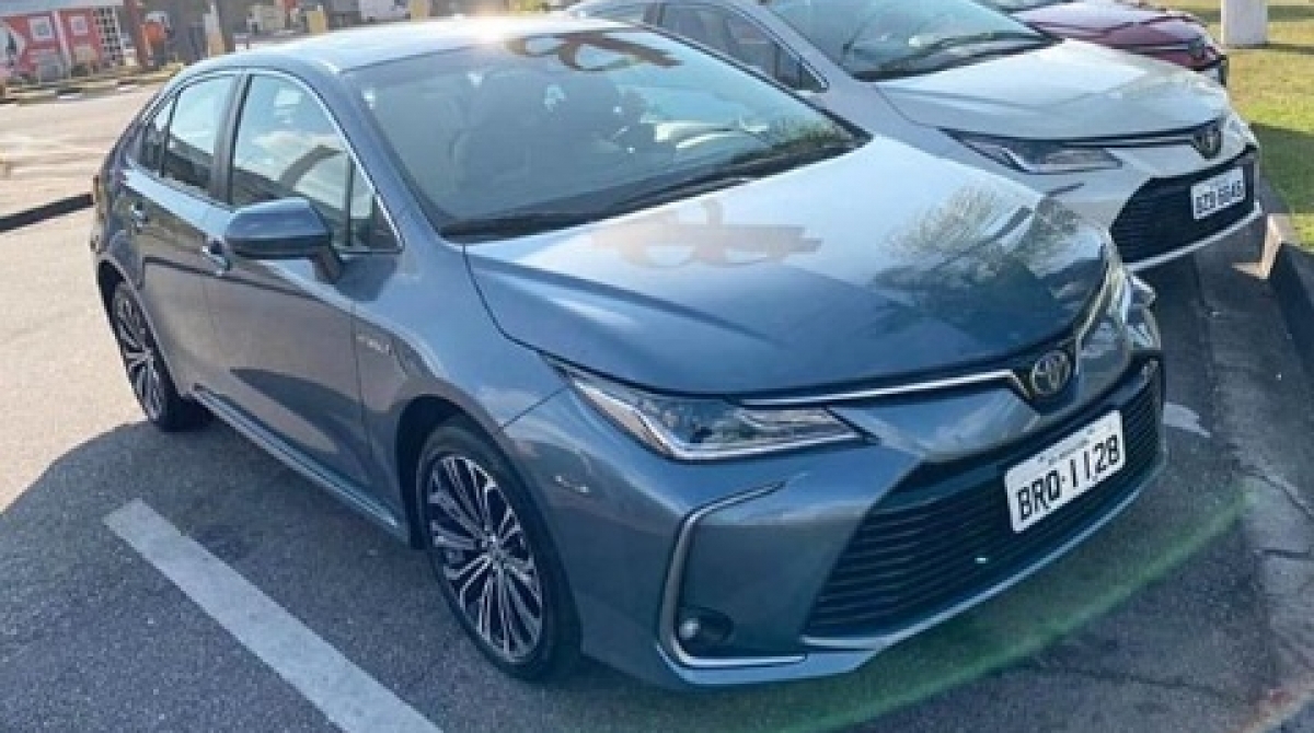 Visual foi divulgado em grupos de fãs do modelo Toyota - Reprodução internet