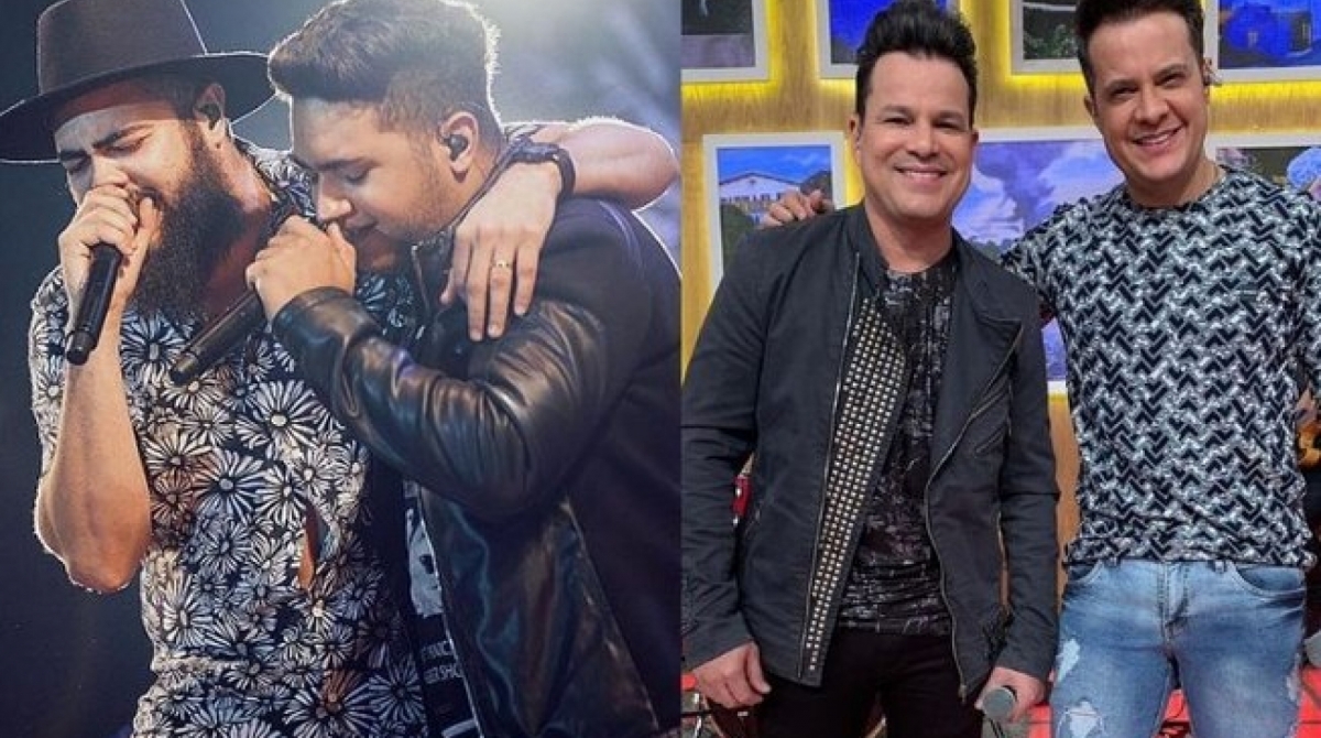 Henrique e Juliano e João Neto e Frederico se acertaram após briga judicial - Reprodução/Instagram/@henriqueejuliano/@joaonetoefrederico