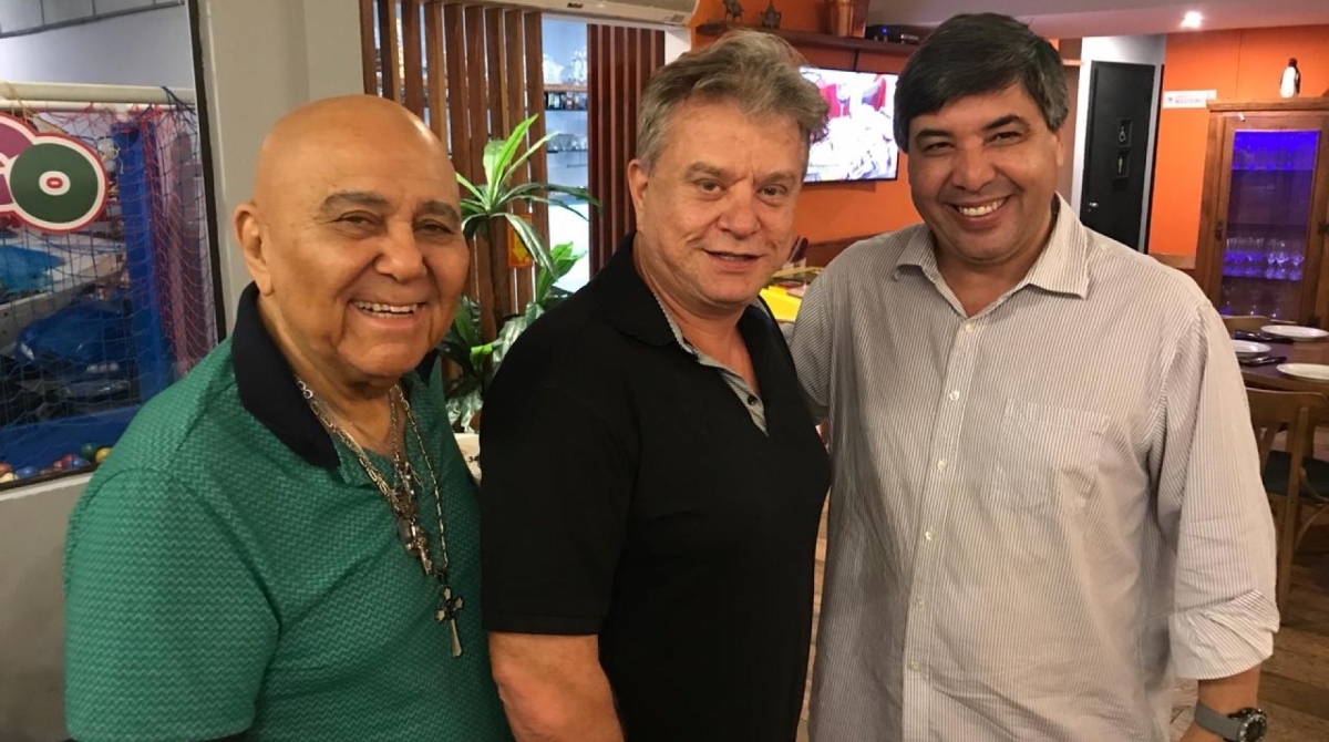Roberto Guilherme, Marcos Aurelio e Edilson Silva - Divulgação