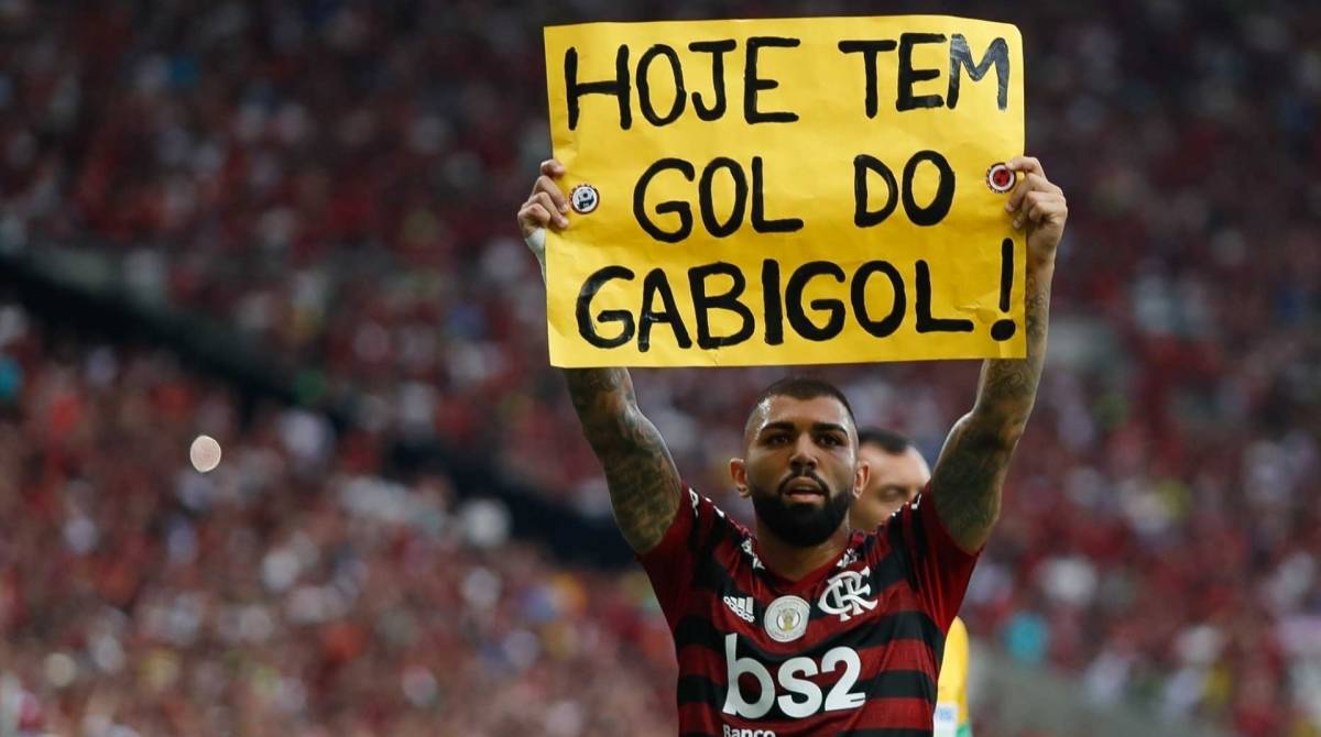 Rio, 01/09/2019, Campeonato Brasileiro jogo valido pela 17 rodada entre Flamengo x Palmeiras, Foto de Gilvan de Souza / Agencia O Dia