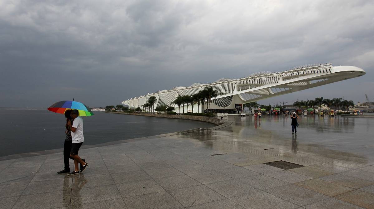 Rio de Janeiro - 01/09/2019 - Clima tempo. Foto: Luciano Belford/Agencia O Dia