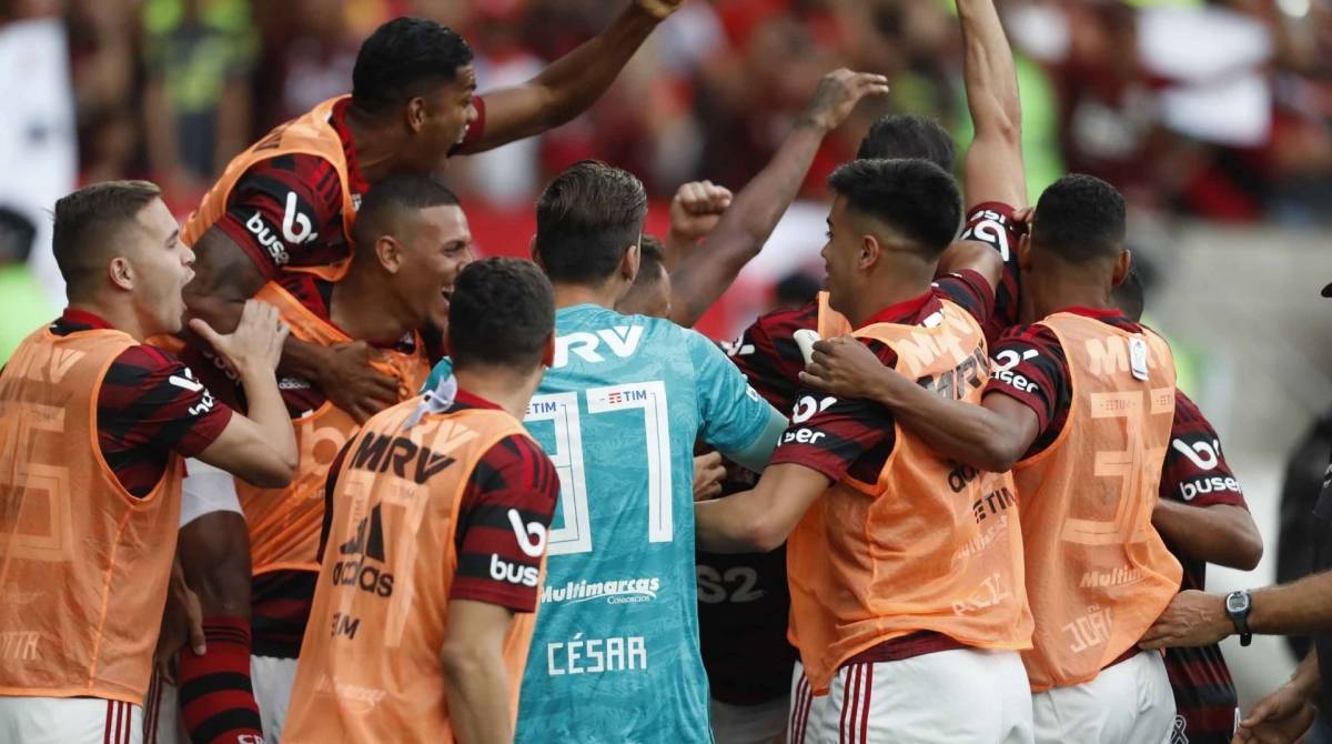 Gabigol &eacute; o artilheiro do Brasileiro - Gilvan de Souza / Agencia O Dia