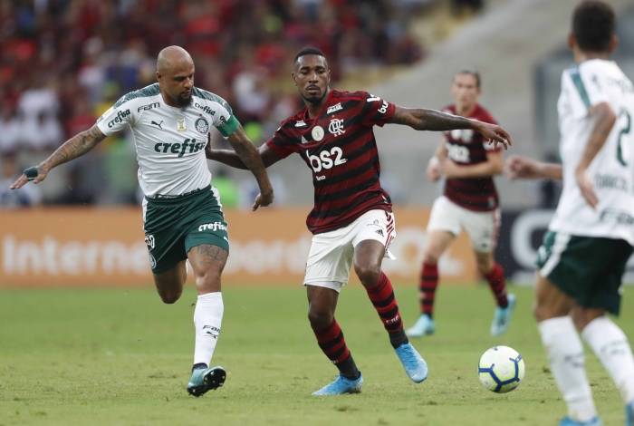 Rio, 01/09/2019, Campeonato Brasileiro jogo valido pela 17 rodada entre Flamengo x Palmeiras, Foto de Gilvan de Souza / Agencia O Dia