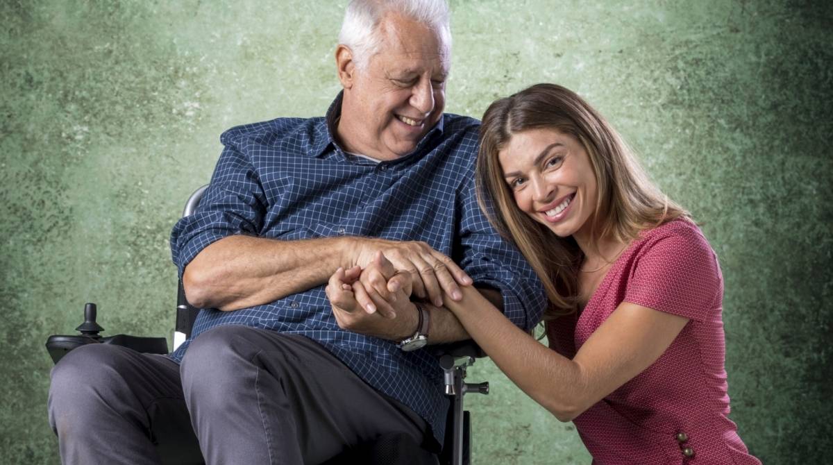 Alberto ( Antonio Fagundes ) e Paloma ( Grazi Massafera ) Bom Sucesso