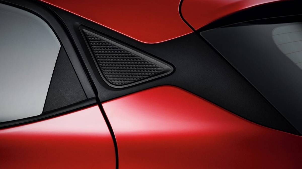 Imagem mostra o detalhe de acabamento da coluna 'C' - Divulgação