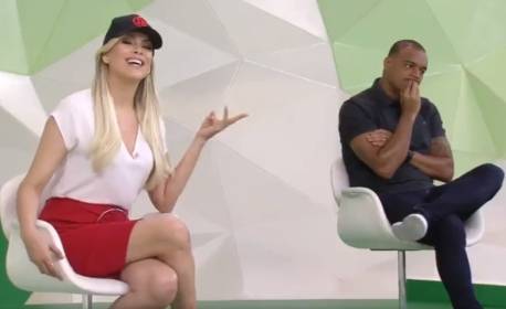 Denílson revela que teve atrito com Renata Fan: 'Começou a me esculachar'