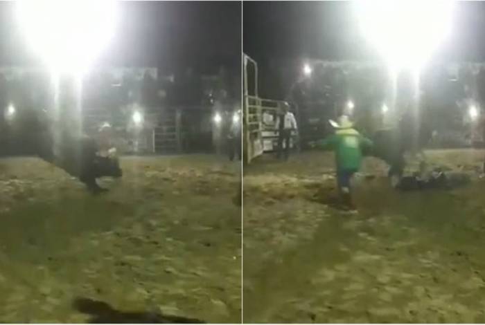 V&iacute;deo: Pe&atilde;o morre ap&oacute;s ser pisoteado por touro em rodeio