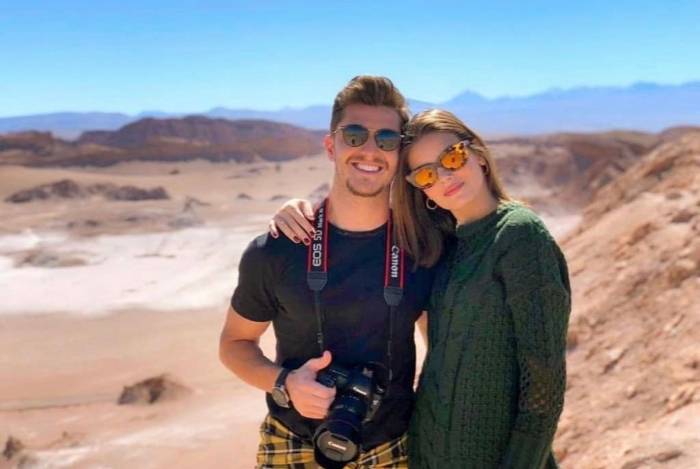 Klebber Toledo e Camila Queiroz - Reprodução de Internet