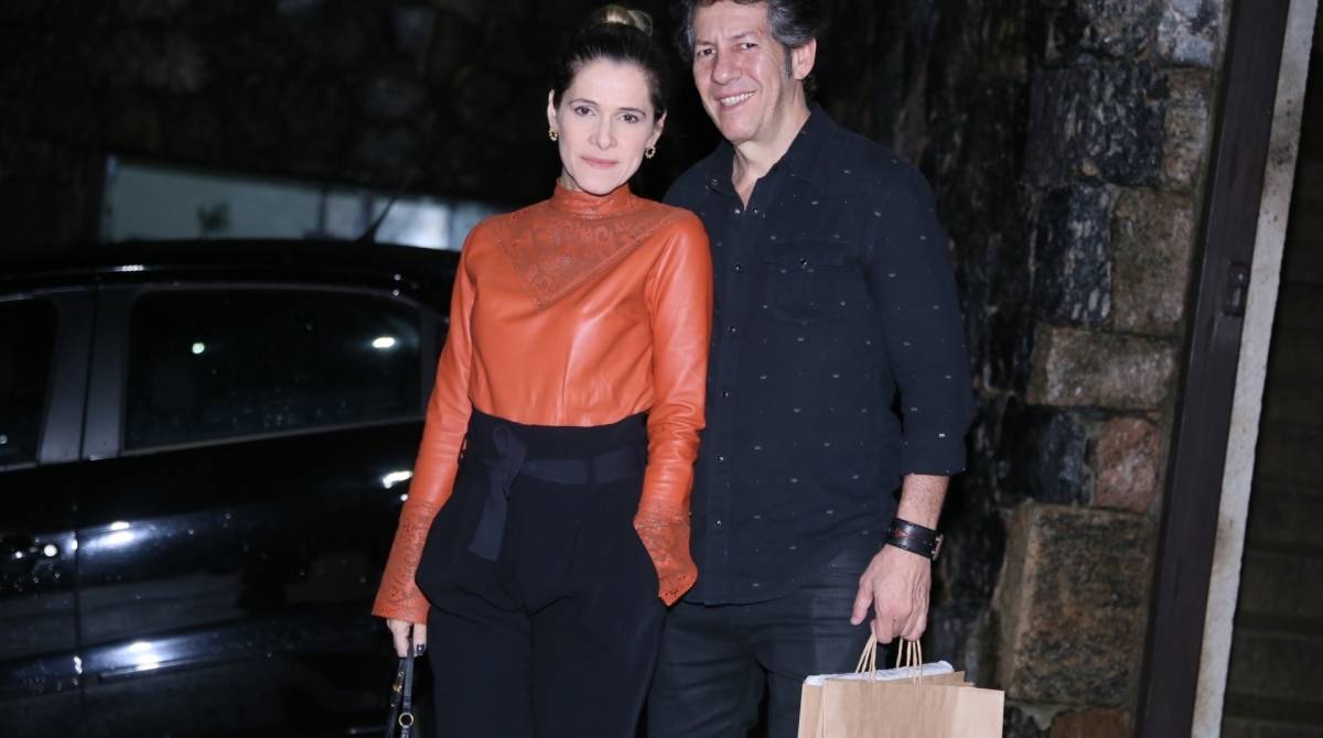 Ingrid Guimarães e o marido, Renê Machado