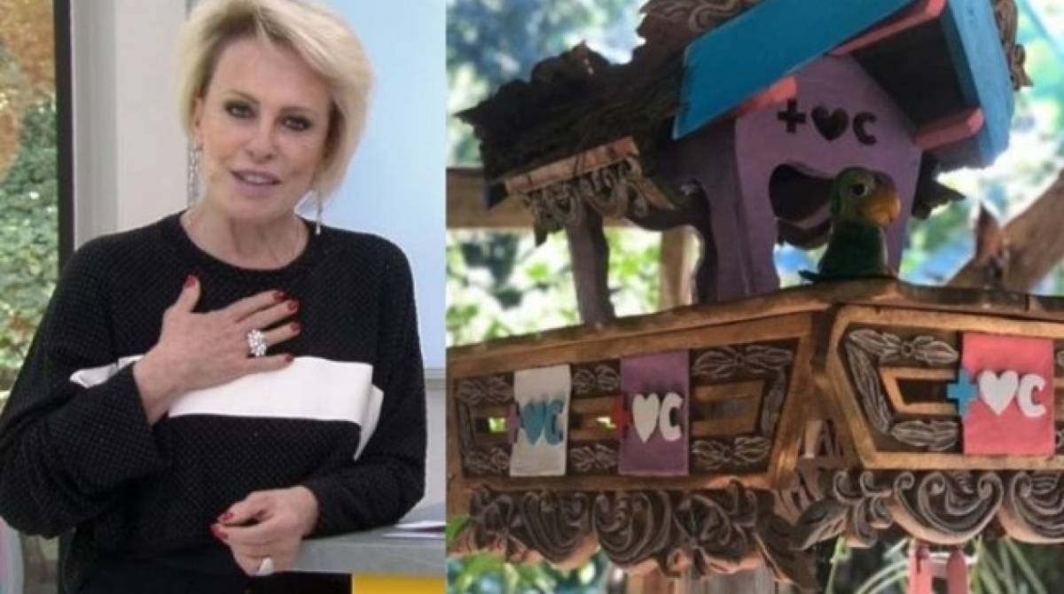 Ana Maria Braga recusa presente de telespectadora ao vivo - Reprodução / TV Globo