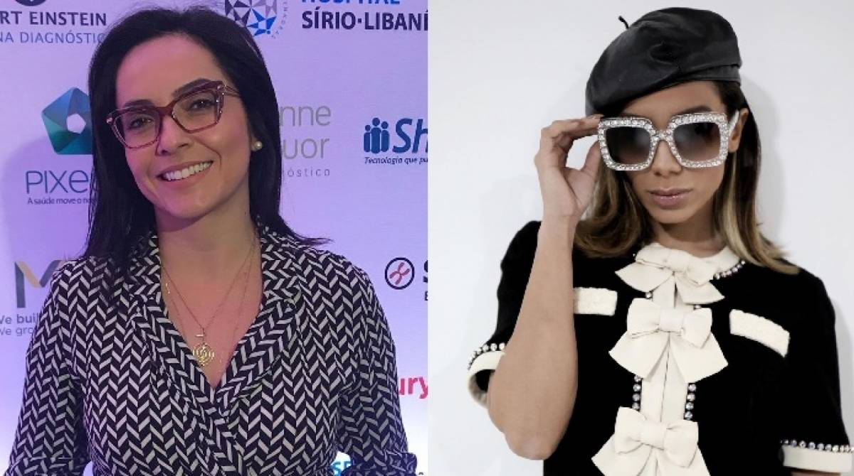 Izabella Camargo e Anitta - Reprodução da internet