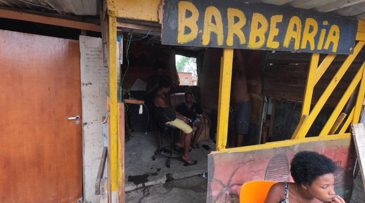 Localidade do Brejo, na Cidade de Deus