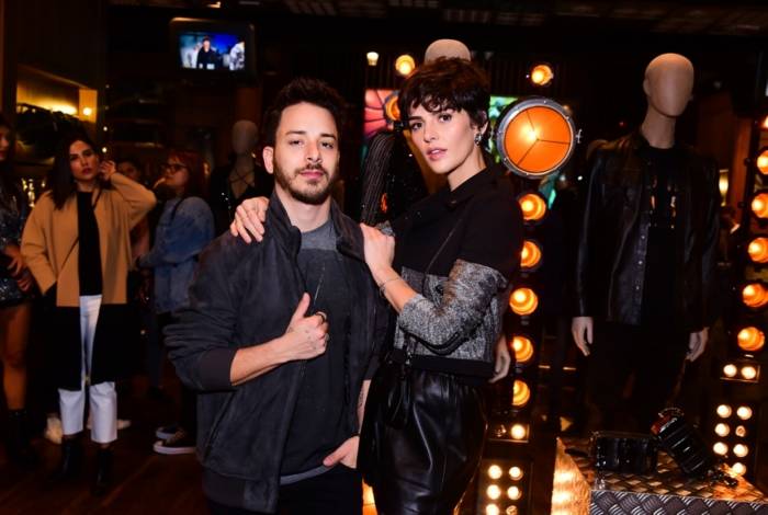 Junior Lima e Monica Benini - Ag. News