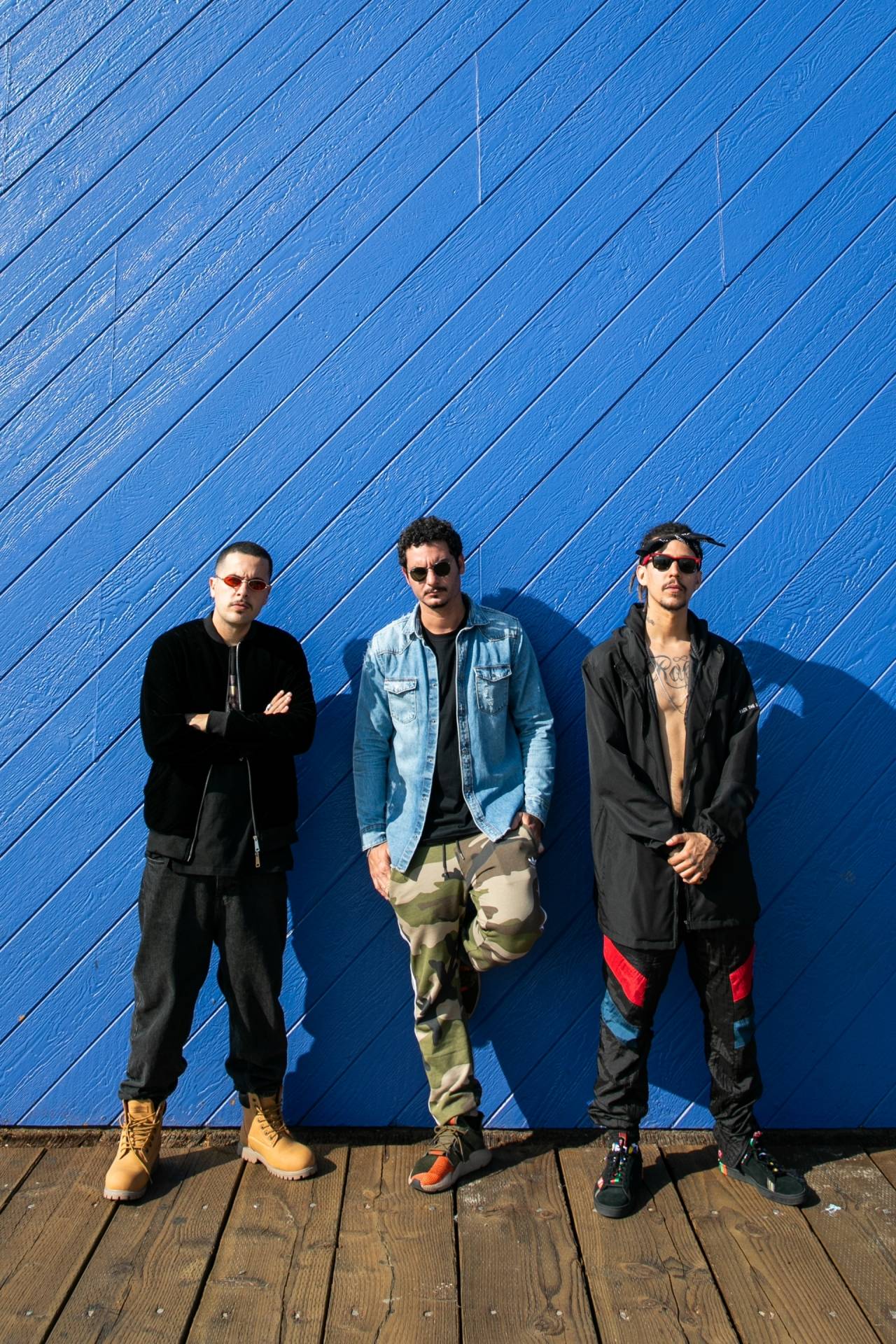 3030: LK (E), Chelles e Rod encontram os fãs na Lapa neste sábado