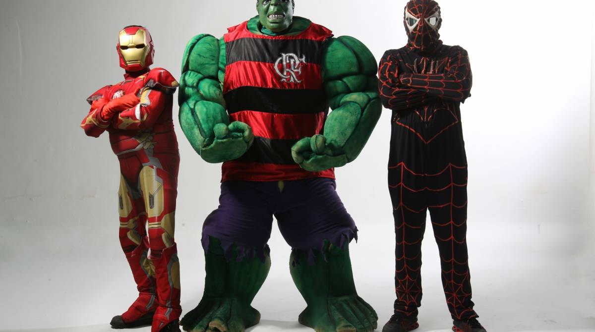 Rio de Janeiro - 06/09/2019 - Os Vingadores Rubro Negros. Foto: Luciano Belford/Agencia O Dia - Luciano Belford