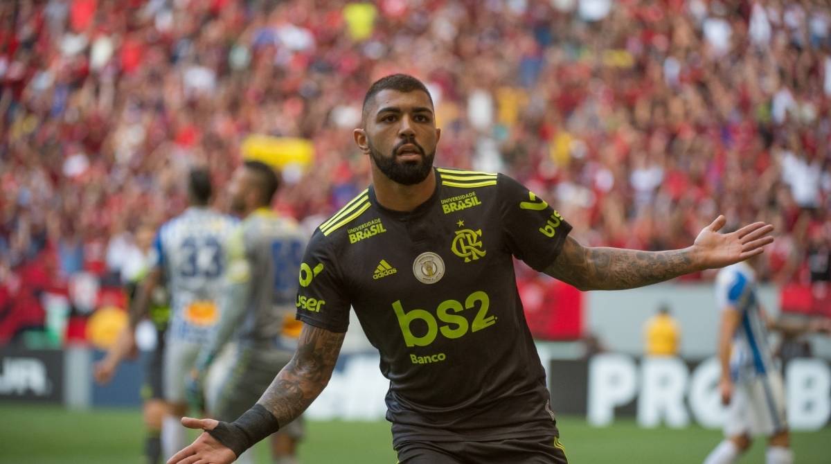 Flamengo venceu mais uma no Brasileir&atilde;o - Alexandre Vidal / Flamengo