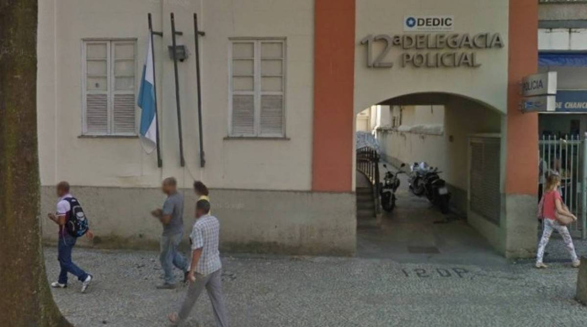 Criminoso foi encaminhado para a 12ªDP (Copacabana) - Reprodução/Google Street View