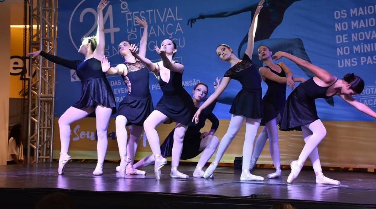 O evento terá apresentações diárias de balé, jazz e sapateado - Festival/Divulgação