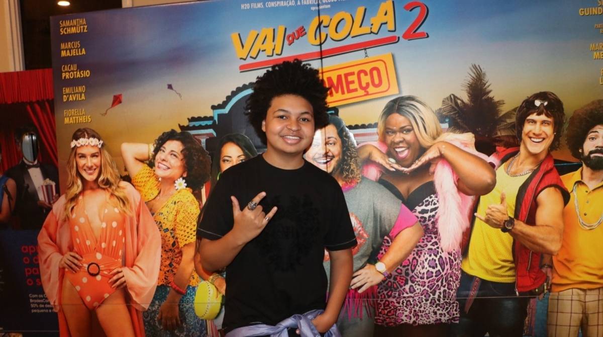 Diversos famosos compareceram na pré-estreia do filme, que aconteceu na noite de segunda-feira, na Zona Oeste do Rio