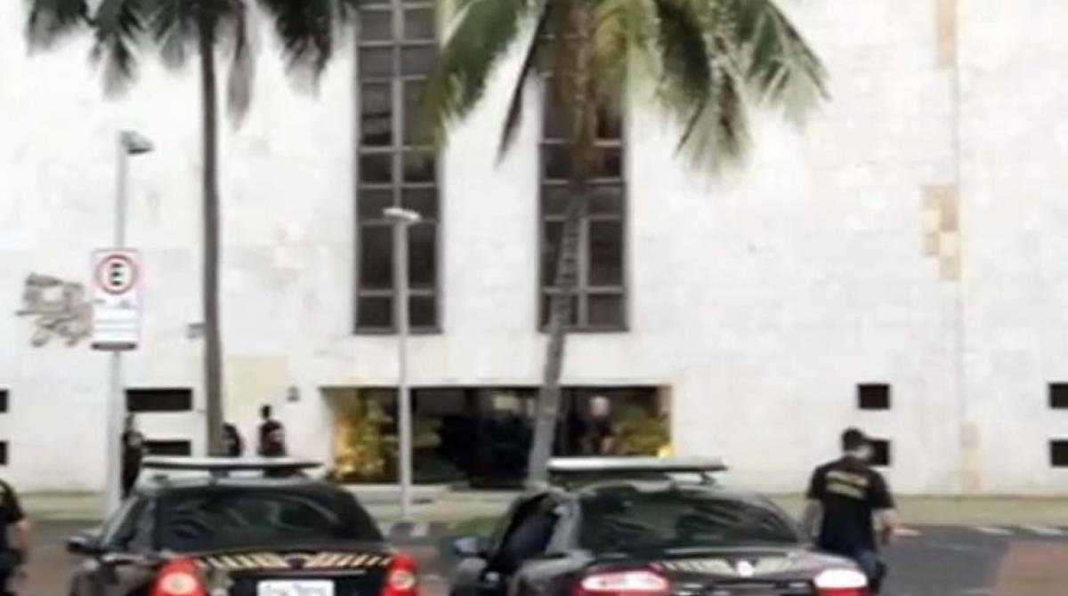 Operação é da força-tarefa da Lava Jato de Curitiba, mas Márcio Lobão foi preso no Rio - Reprodução / TV Globo